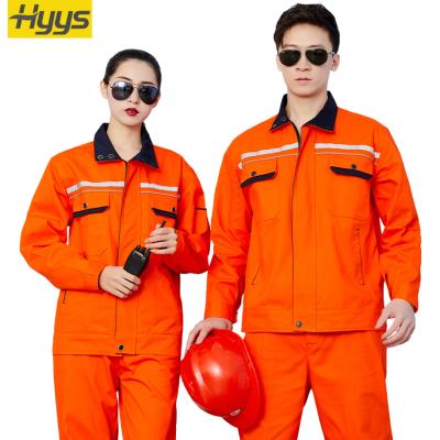 China Comfortable And Breathable Spring And Autumn Long Sleeve 100% Cotton Workwear Uniform Work Clothes for sale