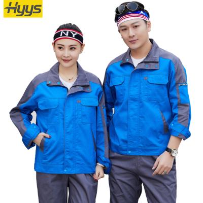 China Work Uniform 80% Polyester Wear Resistant Work Wear Men Jacket Suit Factory Breathable Working Uniform for sale