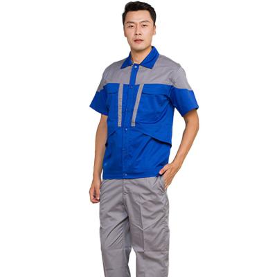 China Men's and Women's Summer Overroll Safety Jacket Workwear Lattice Coveralls Women's Soft/Breathable/Wear-Resistant Uniform for sale