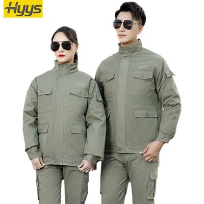 China 2021 Winter Workwear OEM Soft / Breathable / Wear-Resistant Men's Windproof Jacket Coveralls for sale