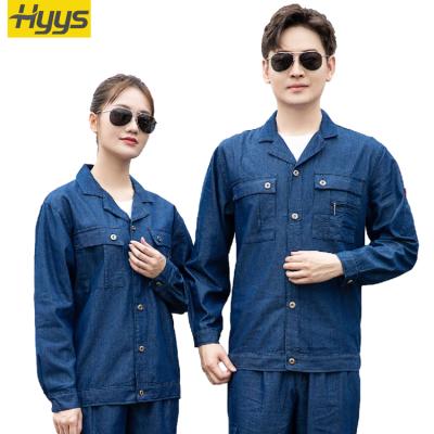 China Spring And Autumn Soft/Breathable/Wear-Resistant Coveralls Wear-Resistant Long - Sleeve Loop Workwear for sale