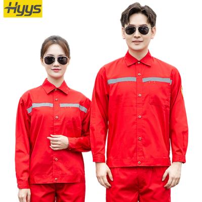 China Logo Printing Support Suit Summer Overall Workshop Anti-Static Workwear Anti-Static Work Uniform Long Sleeve Workwear for sale