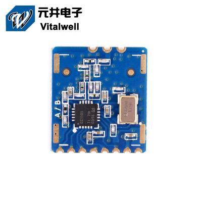 China VW1101M-4 CC1101 10mW 433mhz FSK tx data UHF wireless data transmission transmitter and receiver with electronic CE certificate for sale