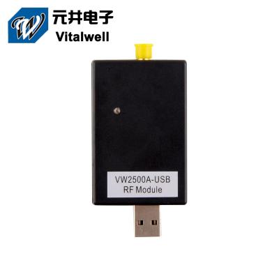 China VW2500A 2.4GHz 5V Long Range USB Wireless Data Transmission Wireless Transmitter and Receiver for sale