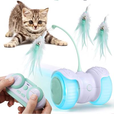 China New Custom Pet Viable Actions Eco Friendly Remote Control Automated Cute Automated Electric Toys For Cats for sale