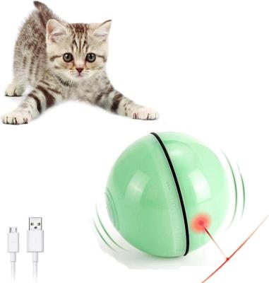 China Toy Rotating Self-Rotating Led Pet Toy Rotating Self-Rotating Led Pet Toy Rechargeable Interactive Smart Rotating Automatic Rolling Healthy Lighter for sale