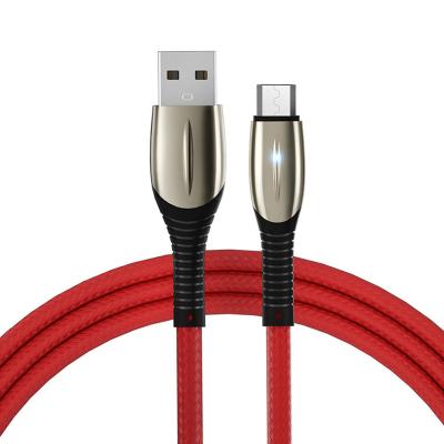 China Custom USB Fast Charging Player MP3/MP4 Date Cable Micro Nylon Fast Charging Cable Type C Data Usb Cable for sale