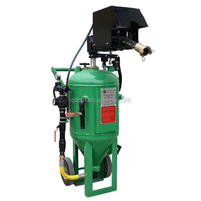 China Abrasive Blast Rust Cleaning Sand Blasting Dustless Tank DB500 or DB225 for sale