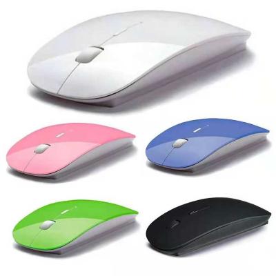 China 3D Wholesale Ultra Thin 2.4GHz Wireless Mini Mouse USB Optical Portable Mouse For Laptop Windows Mac Android MAC PC Computer for sale