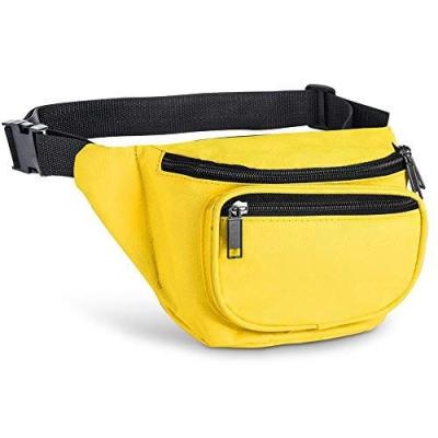 China Wholesale Custom Print Fashion Color Anti-theft Men's Sports Fanny Pack Women Running Waist Bag for sale