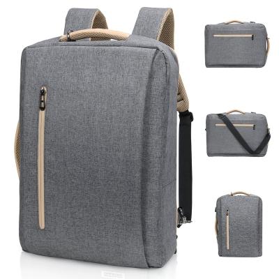 China Bag Anti Theft Convertible Shoulder Laptop Messenger Bag Anti Theft BriefcaseHandbag With USB Business Travel Filling Left Backpack for sale