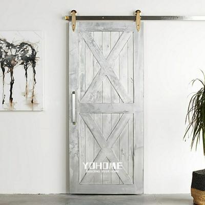 China Custom Large and Wide Fire Protection Barn Doors American Standard Barn Door for Bedroom Barn Doors Solid Wood for sale