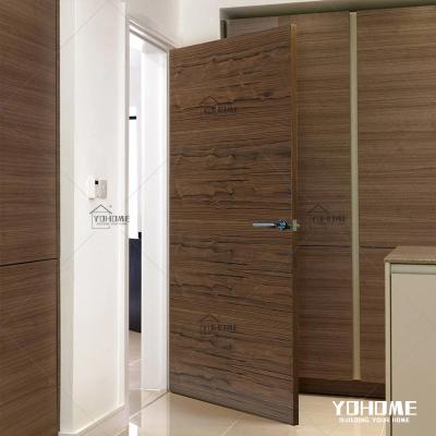 China Full Room Fire Protection Singapore Laminate Door Fire-Rated Solid Laminate Veneer Fire Resistant Door for sale