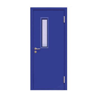 China Europe and America simple design hpl flush door fireproof steel fire rated doors for school classroom formica 3d glass internal hpl fire door for sale