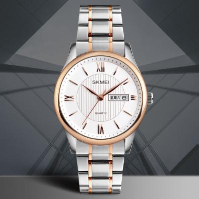 China SKMEI 1261 Watches Waterproof Classic Mens Stainless Steel Luxury Quartz for sale