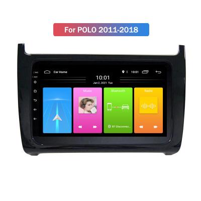 China 9 Inch Full Touch Screen Automotive Android 12 Car Multimedia System For VW POLO 2011-2018 Gps Radio Navigation for sale