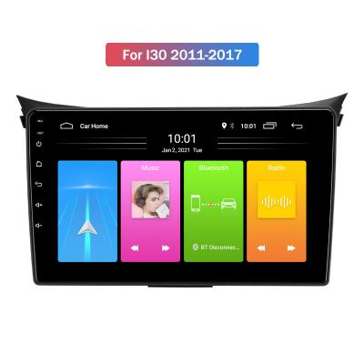 China Automotive Car Radio For Hyundai i30 Android 12 2011-2017 Car DVD GPS Navigation Player Deckless Stereo Head Unit for sale