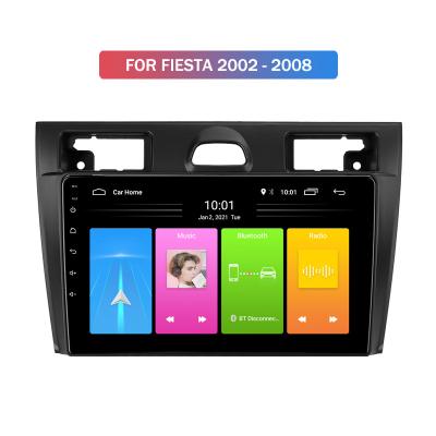 China 9 Inch Car Audio System Android 12 Automotive Multimedia Player For Ford Fiesta 2002-2008 Car GPS Navigation for sale