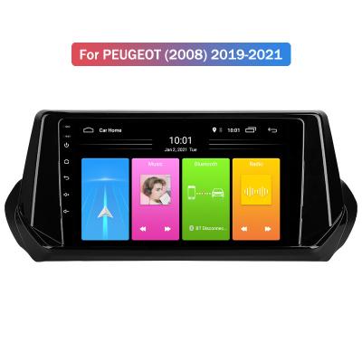 China 9 Inch GPS Navigation Android 12 Car Automotive DVD Player For Peugeot 208 2008 2019 - 2020 Car Multimedia Player for sale