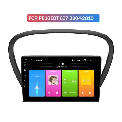 China Android 12 Automotive Car Visual Smart System For Peugeot 607 2004-2010 Multimedia Radio GPS Audio Stereo Navigation for sale