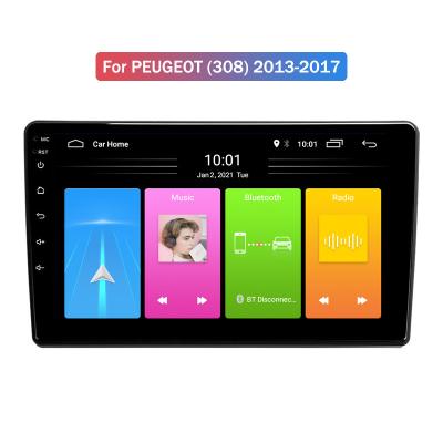 China Automotive Android 12 Stereo Audio Player For Peugeot 308 T9 308S 2013 - 2017 Car Radio Multimedia Video GPS Navigation for sale