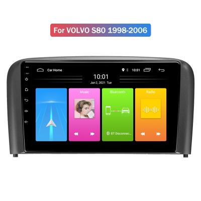 China 2din Car Multimedia Player GPS Automotive Navigation For Volvo S80 SWC BT Android 12 Car Radio 1998-2006 Car DVD Player for sale