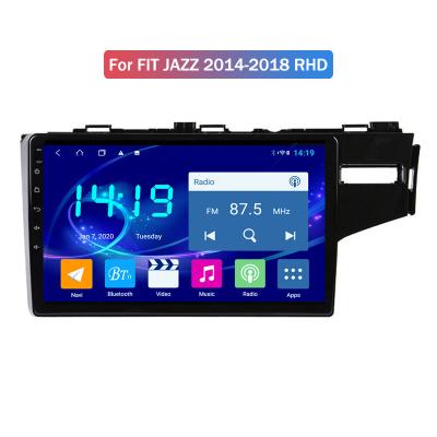 China 4G+64G Automotive car radio for HONDA FIT 2014-2018 JAZZ RHD Android 12 GPS navigation car audio stereo multimedia player for sale