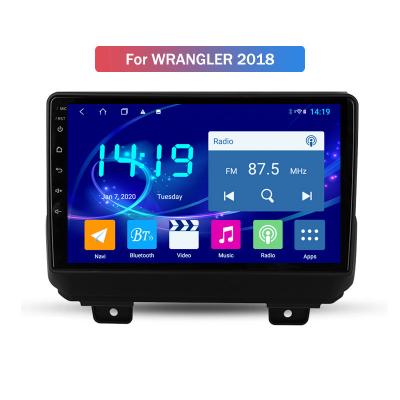 China Octa-Core 4G+64G Android 12 Car Radio Multimedia VCR Automotive GPS Navigation For Jeep Wrangler 4 JL 2018 2019 for sale