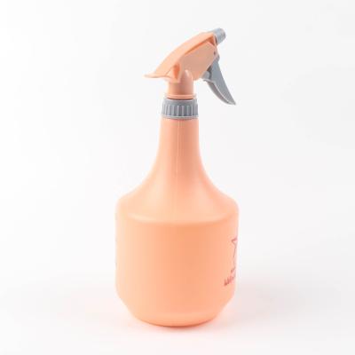 China High Efficient Home Cleaner PP Plastic PET Chemical Resistant Trigger Sprayer 1L For Cleaning Watering With Bottle for sale