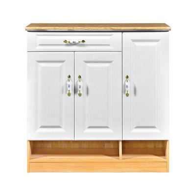 China Customized by European Manufacturer Shoe Cabinet Door Household Large Capacity Shoe Shelf Storage Balcony Storage Cabinet Porch Style Porch Cabinet for sale