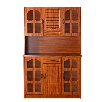 China Eco-friendly Modern Living Room MDF Wine Cabinet Wooden Storage Shelf Cabinet With Doors for sale