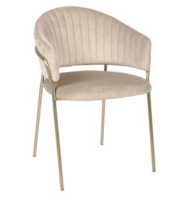 China Wholesale Luxury Comfortable Nordic Home Hotel Living Room Modern Furniture Support Customization Free Sample Modern Metal Dining Chair With Armrest for sale