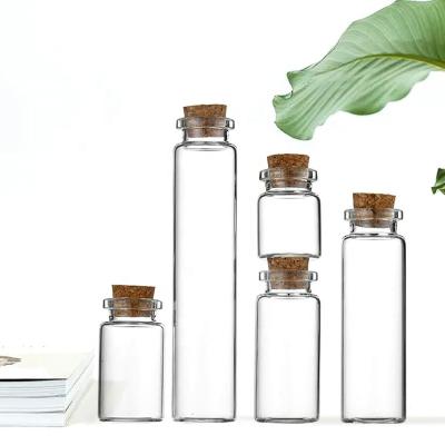 China INFUSION ONO Multi-specification Mouth Flat Bottom 37mm Borosilicate Glass Bottle Straight Test Tube With Cork Stopper for sale