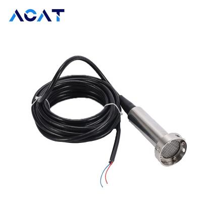 China Anti Clogging Liquid Container Water Sensor 4-20mA Septic Tank Mud Sewage Level Submersible Anti-jamming Transmitter for sale