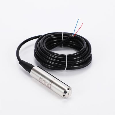 China Liquid Container 0.5-4.5V Output DC5V Powered Water Level Sensor 50m Borehole Water Depth Sensor Liquid Deep Well Submersible Transmitter for sale