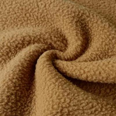 China Anti Pill Polar Fleece 100% Polyester Fleece Laminated With Fleece Fabric For Clothes for sale