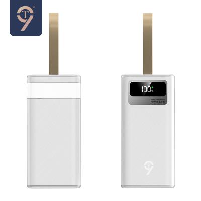 China High Capacity 9T Power Bank 40000mAh T12 Power Bank Portable Super Fast Fast Charging Charger for sale