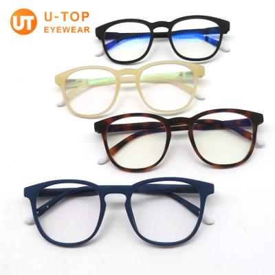 China Wholesale custom made glasses men women men women optical glasses TR logo fashion anti blue light over blue computer light u blocking glasses for sale