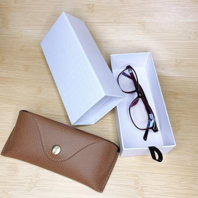 China Fashionable Factory Logo Hard Glasses Sunglasses Case Cheap Custom Wholesale Gift Drawer Sunglasses Packaging Box for sale