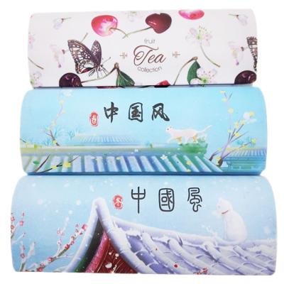 China New CIA new custom fashion compression resistance portable sunglasses cases Chinese style fashionable small fresh flat light fashion for sale