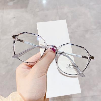 China Eyewear 2021 New Arrival Fashionable Clear Transparent Eyesight Anti-fatigue Blue Light Blocking Glasses for sale