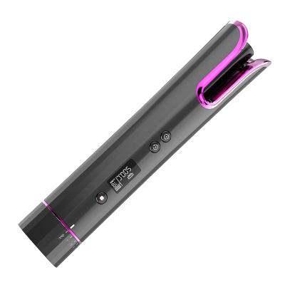 China New Top Quality Selling Portable Refill Adjustable Heat Settings Quickly Shaping Cordless Hair Curler for sale