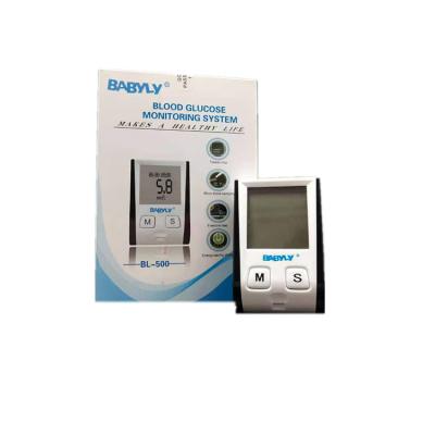 China Family Babyly Diabetes One Automatic Blood Glucose Meter Household Accuracy Medical Test Paper for sale