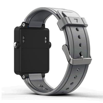 China Soft Silicone Rubber Band Strap For Garmin Vivoactive Acetate Sports Watch Band Strap for sale