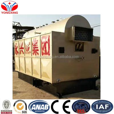 China Horizontal safety and reliable design wood fired steam boiler machine manufacture for hotel for sale