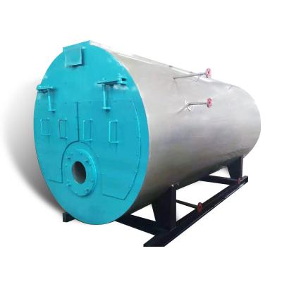 China Horizontal water boiler industrial gas fired hot water power plant oil boiler machine for sale