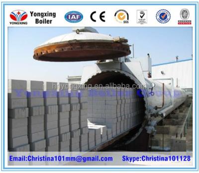 China Customized according to user requirements AAC concrete block plant steaming machine autoclave reactor for sale