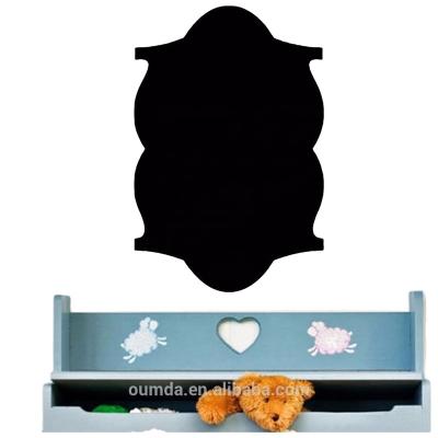 China WALL STICKER Customized High Quality Environmental Friendly Custom Sticker Sheet Cute Blackboard Wall PVC PVC Vinyl for sale