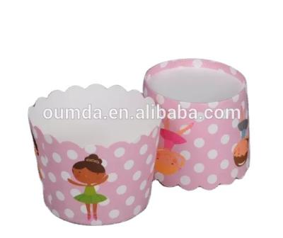 China Exquisite best-selling personalized colorful square paper cups recyclable baking made in China for sale