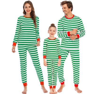 China KIDS Breathable Cotton Pajamas Set Christmas Style Boys And Girls Homewear for sale